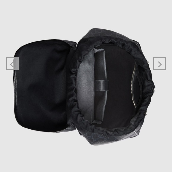 Men’s GUCCI medium backpack with interlocking G - like new, used once - Picture 4 of 13